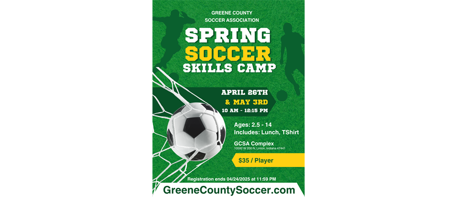 Spring Skills Camp Flyer - Register Now!